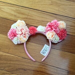 Disney Parks Floral Minnie Mouse Ears